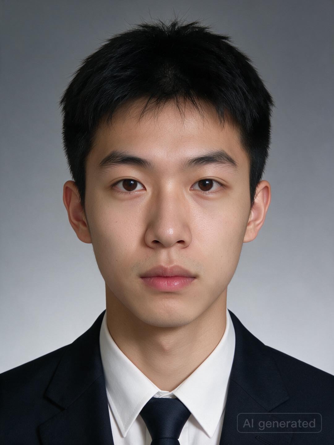 男士正装照